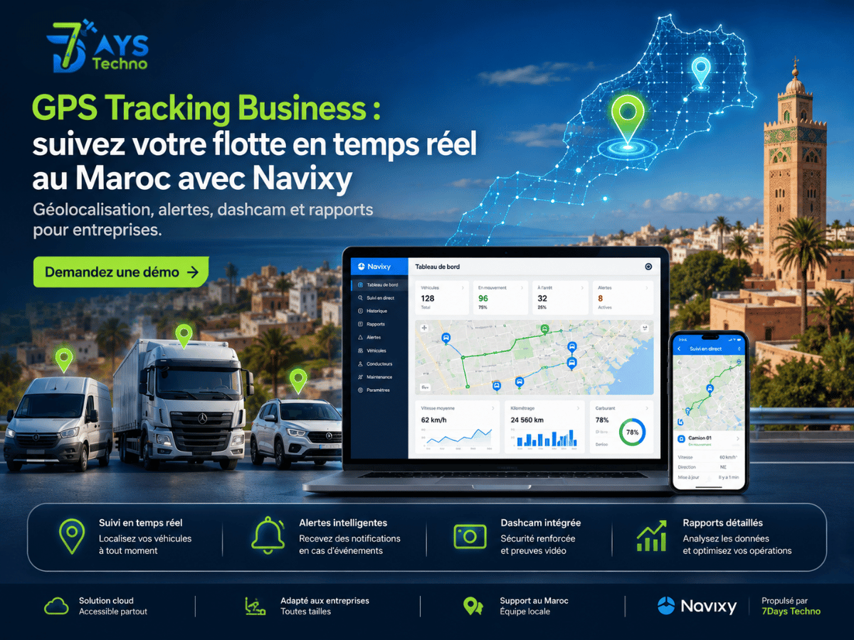 GPS Tracking Business Meilleur Guide Suivi De Flotte 2026 - 7DAYS TECHNO