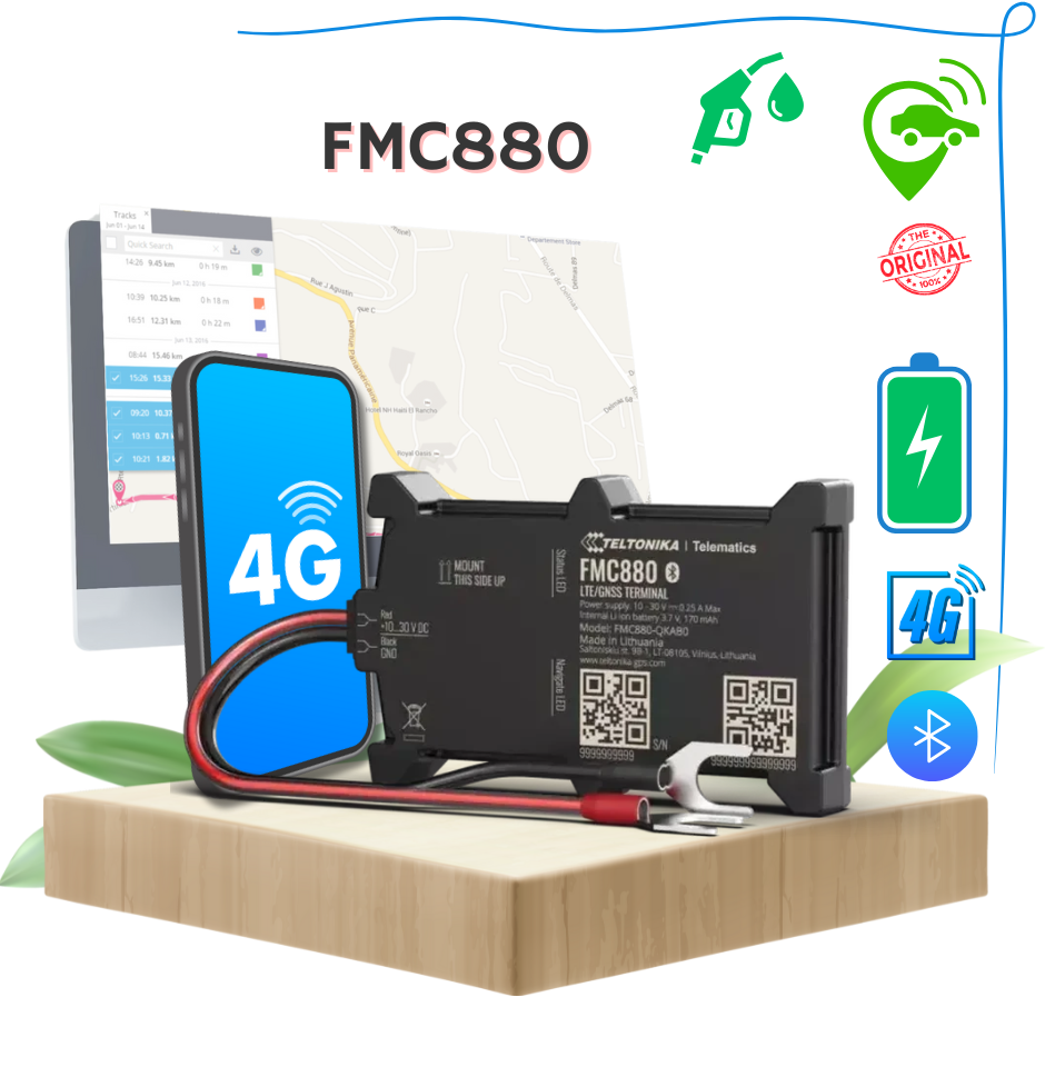 Teltonika FMC880 - Tracker GPS 4G
