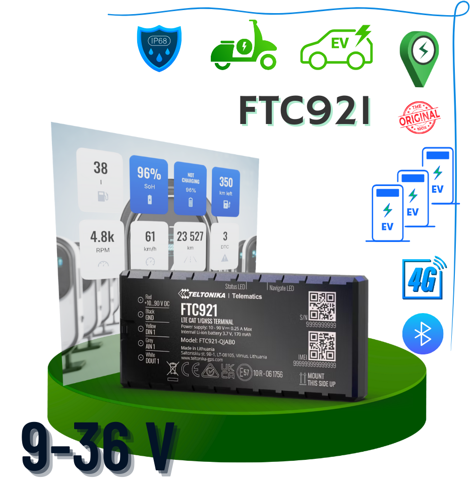 tracker gps FTC921 Teltonika