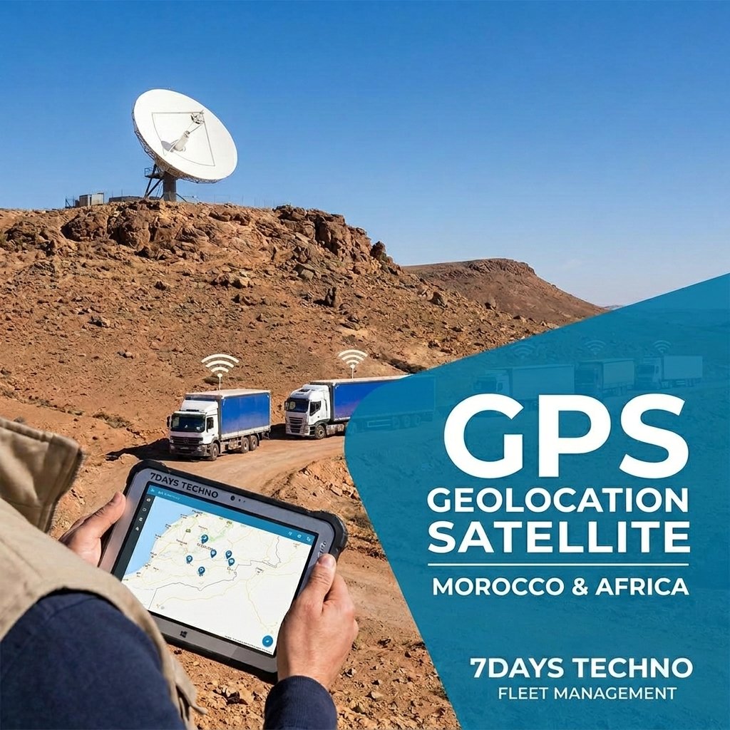 Satellite Maroc Afrique - Géolocalisation GPS