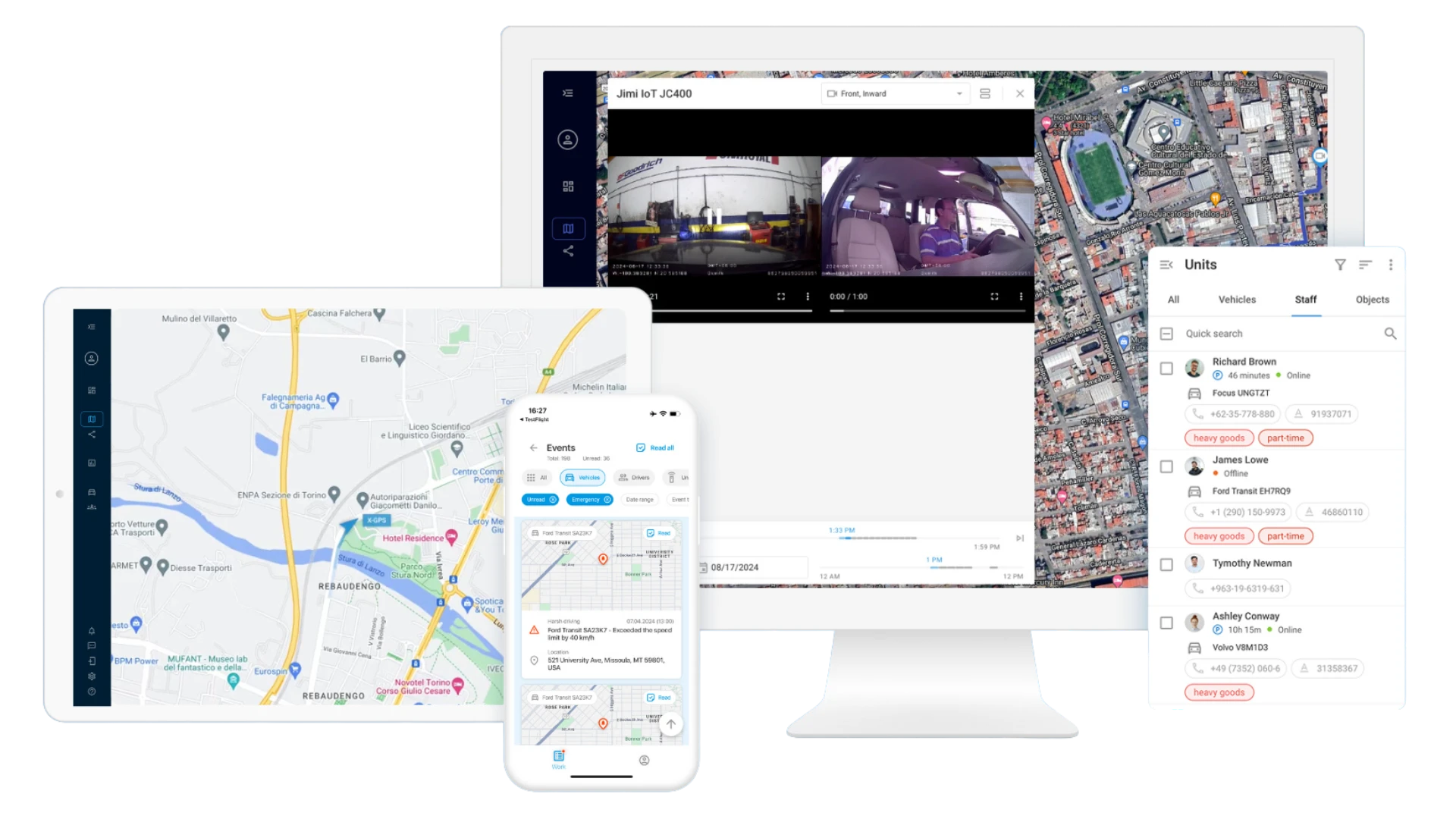 GPS Maroc, geolocalisation Maroc et plateforme GPS 7Days Techno