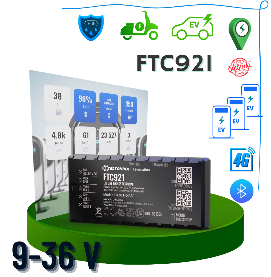 Tracker GPS Teltonika FTC921