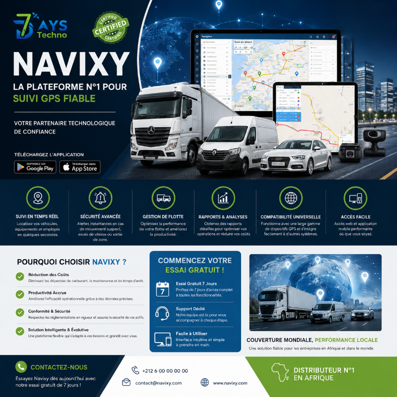 Brochure GPS Maroc — 7DAYS Techno