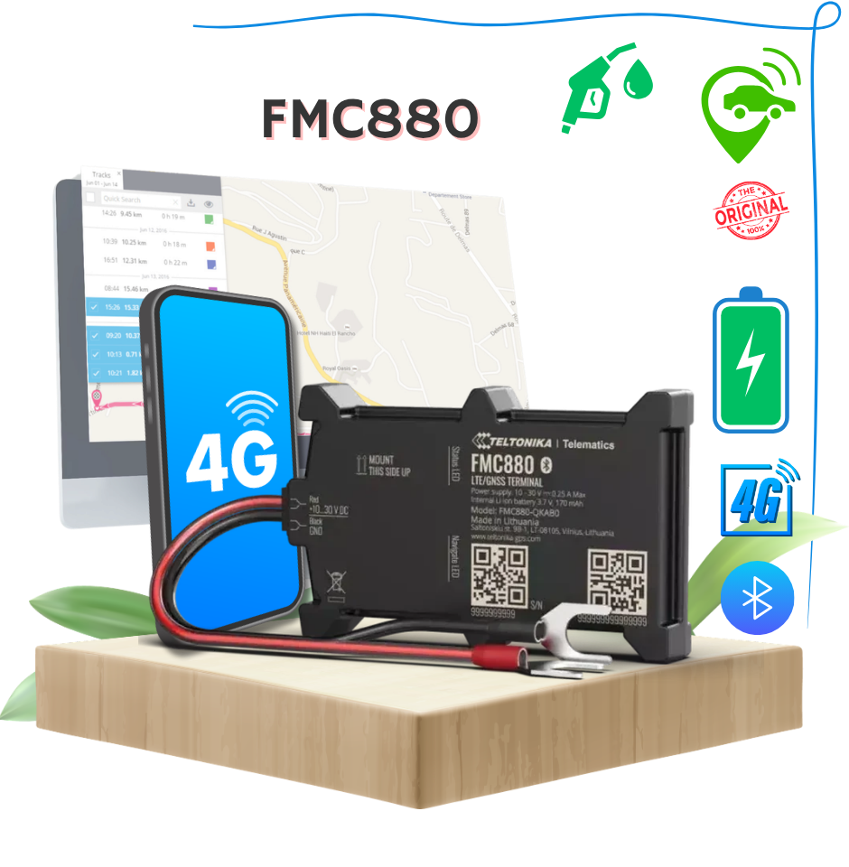 Tracker GPS Teltonika FMC880