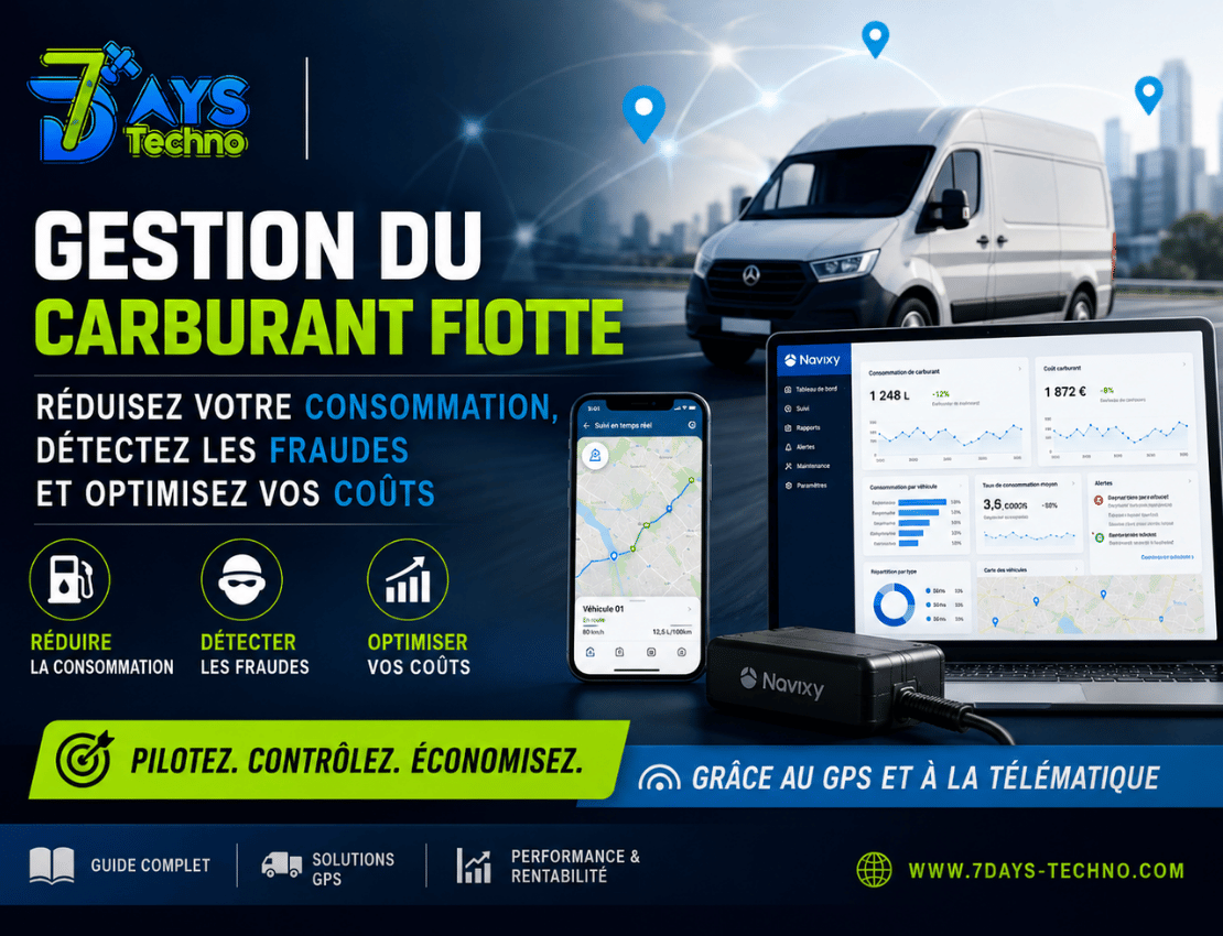 Gestion Du Carburant Flotte Automobile Guide Complet 2026 7days Techno - 7DAYS TECHNO