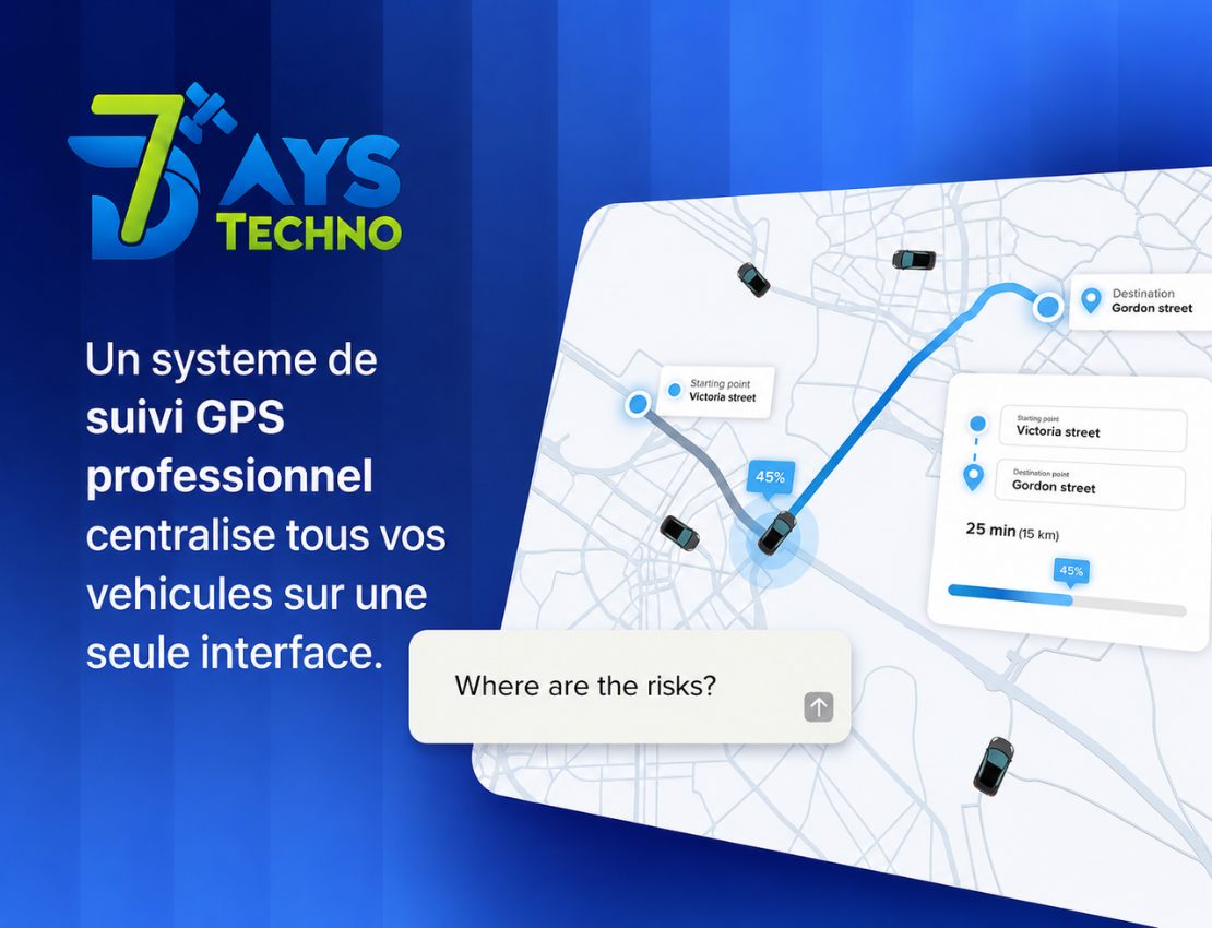 Systeme De Suivi GPS Professionnel - 7DAYS TECHNO