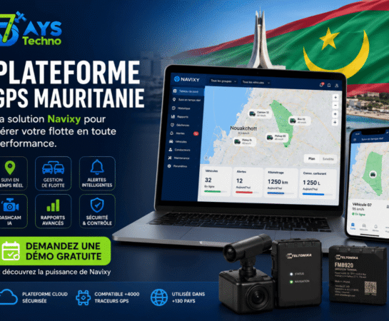 Plateforme GPS Mauritanie Gestion De Flotte - 7DAYS TECHNO
