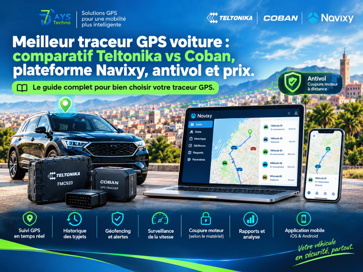Meilleur Traceur GPS Voiture Localisation 3 - 7DAYS TECHNO